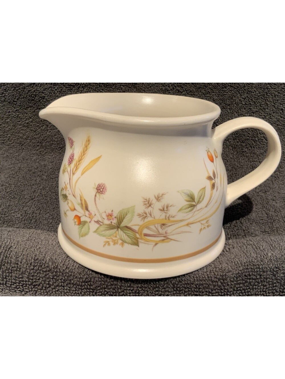 Vintage Marks & Spencer English Harvest Milk Jug/Pitcher #1418